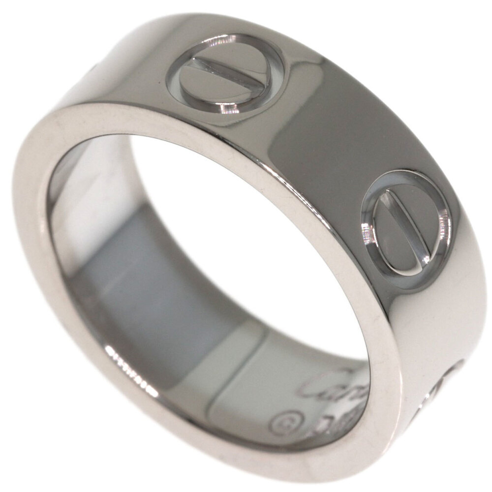 Cartier Love Ring #42, 18K White Gold, Women's Ring, CARTIER